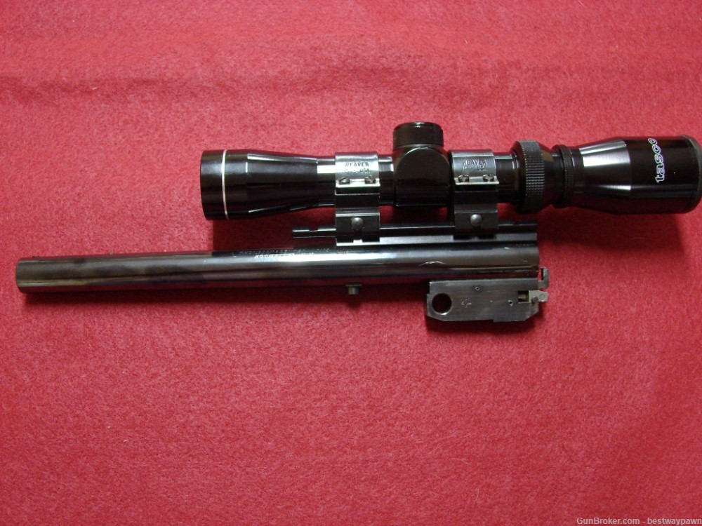 Thompson Contender Single Shot Pistol 4 Barrels 1986-img-7