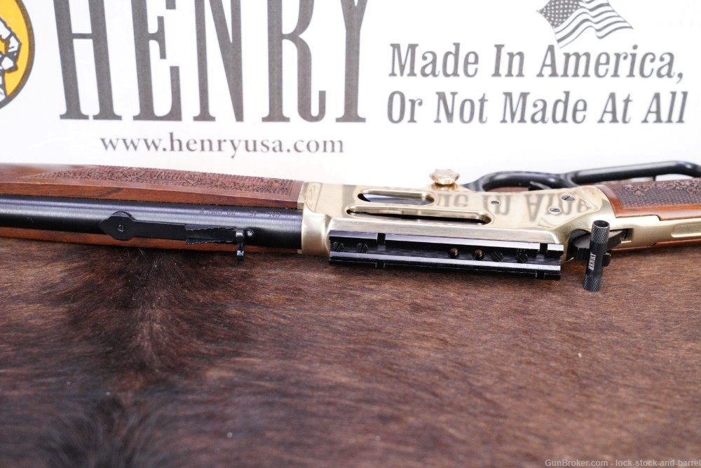 Henry Side Gate Brass H024-4570 .45-70 Gov't 20" Lever Action Rifle, 2022-img-15