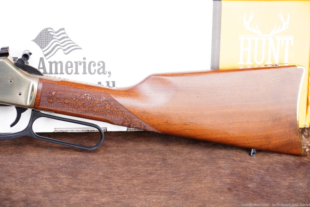 Henry Side Gate Brass H024-4570 .45-70 Gov't 20" Lever Action Rifle, 2022-img-8