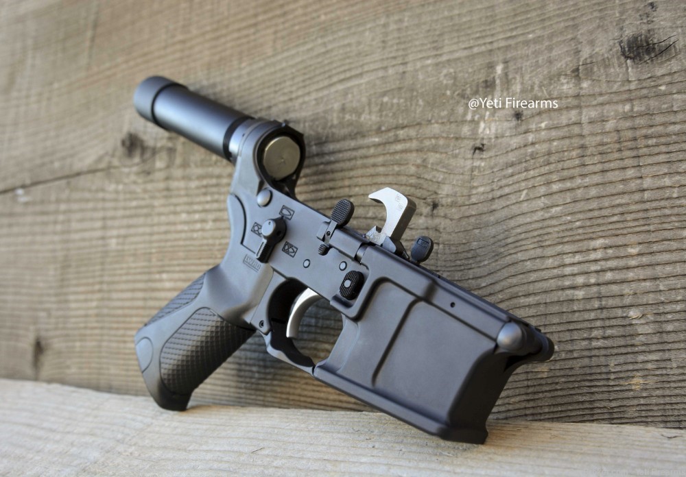 LWRC SIX8 6.8 SPC Pistol Lower AR-15 Ambi No CC Fee Six 8-img-1