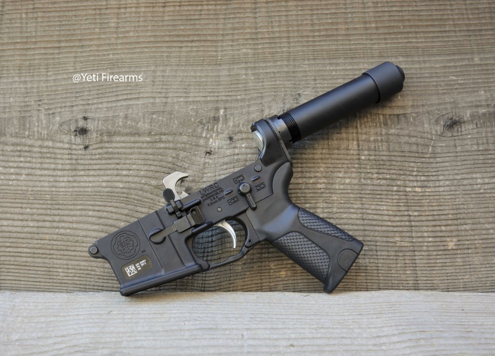 LWRC SIX8 6.8 SPC Pistol Lower AR-15 Ambi No CC Fee Six 8-img-2