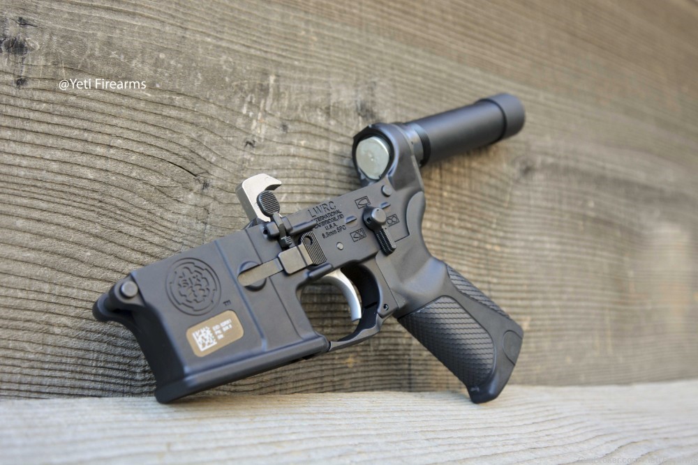 LWRC SIX8 6.8 SPC Pistol Lower AR-15 Ambi No CC Fee Six 8-img-0