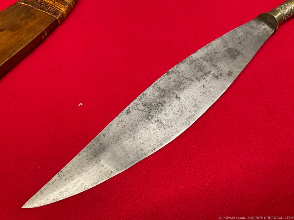 Philippines barong bolo blade knife tausug tribe Mindanao Moro filipino-img-2
