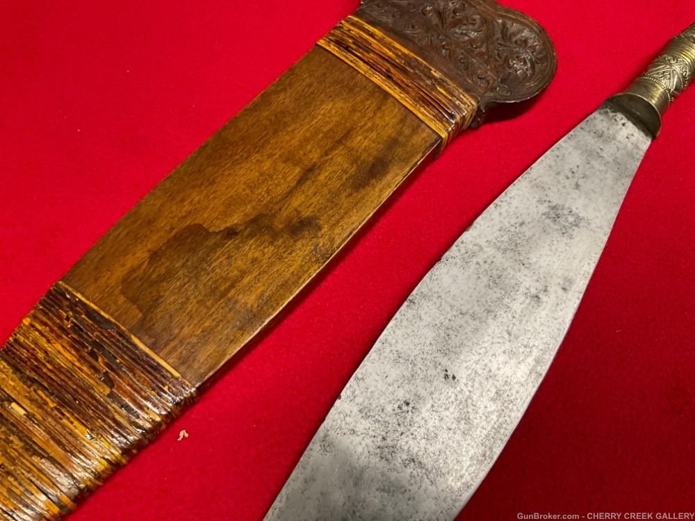 Philippines barong bolo blade knife tausug tribe Mindanao Moro filipino-img-4