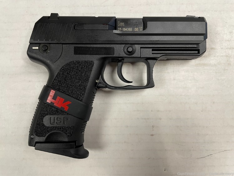 HK, USP Compact, V1, Double Action/Single Action, Semi-automatic, 9MM-img-0