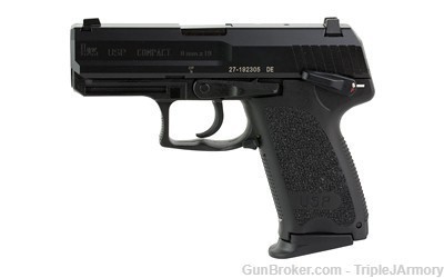 HK, USP Compact, V1, Double Action/Single Action, Semi-automatic, 9MM-img-2