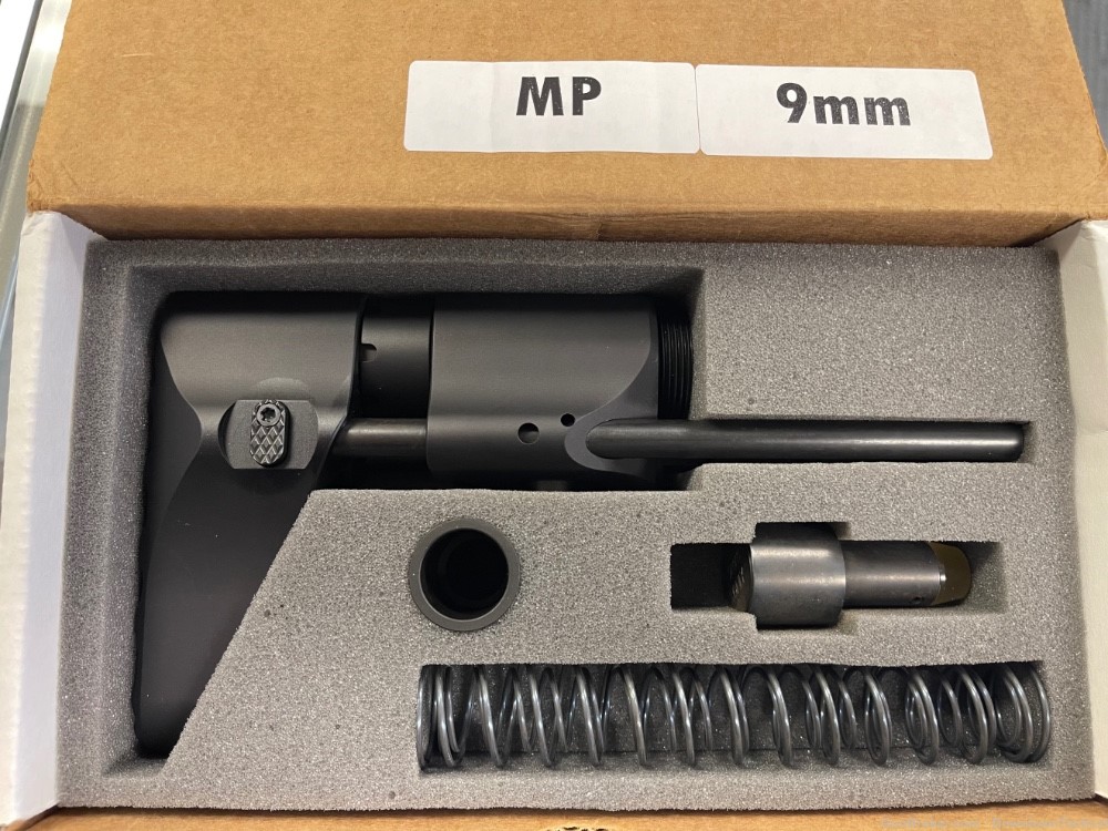 PDW ARC AR 9mm Collapsible Stock, Black-img-1