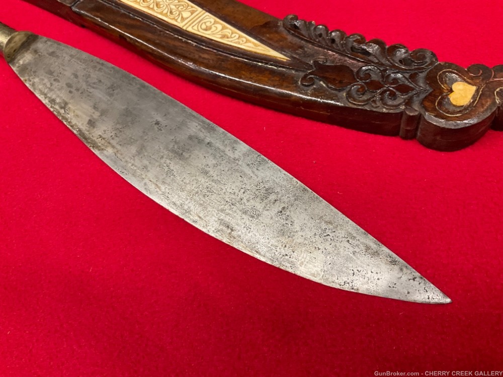 Philippines barong bolo blade knife tausug tribe Mindanao Moro filipino-img-1