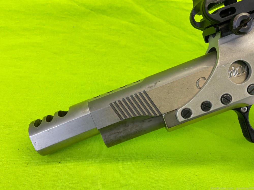 CASPIAN 2011 RACE GUN OPEN COMP PORTED STAINLESS CMORE 38 SUPER 5 In SS -img-6