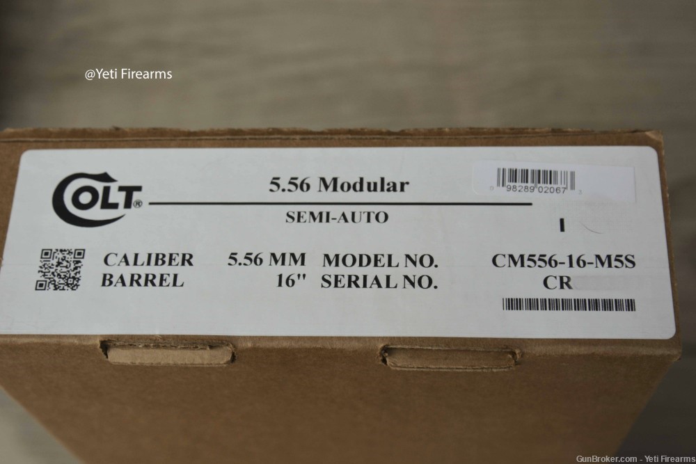 Colt M5 Carbine AR-15 5.56mm CM556-16-M5S No CC Fee -img-9
