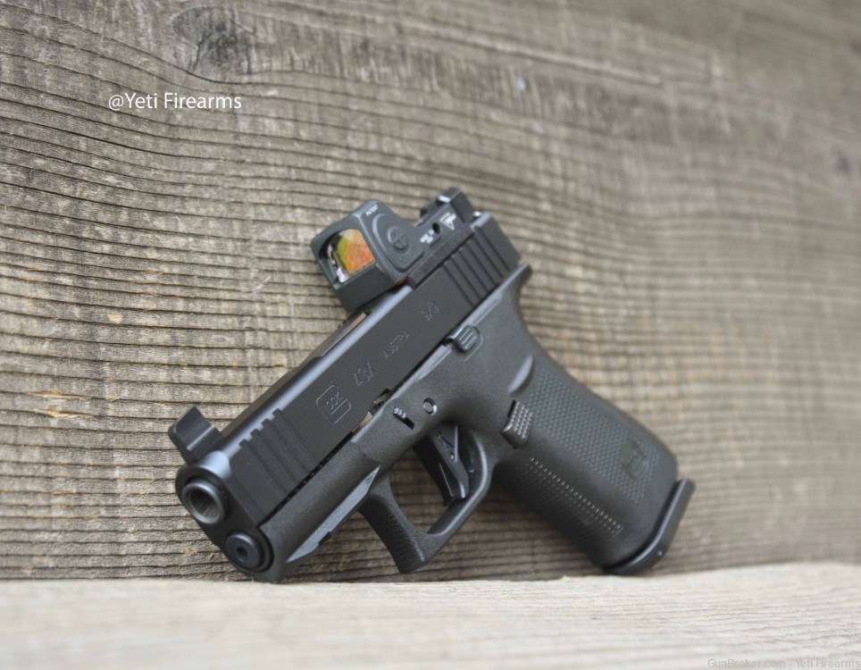Glock 43X MOS 9mm W/ RMRcc Shield Arms Agency Arms S15 Mags CHPWS No CC Fee-img-2