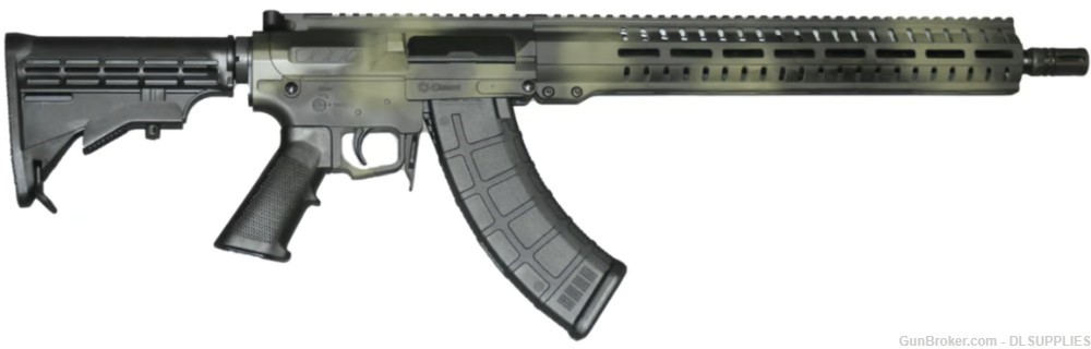 CMMG RESOLUTE MK47 OD GREEN RATTLE CAN CERAKOTE AK-47 VARIANT 16.1" 7.62X39-img-0