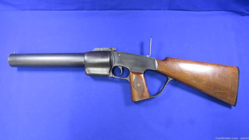 Federal Labratories Inc 37mm Riot Gun/Tear Gas Launcher - 1930's -img-0