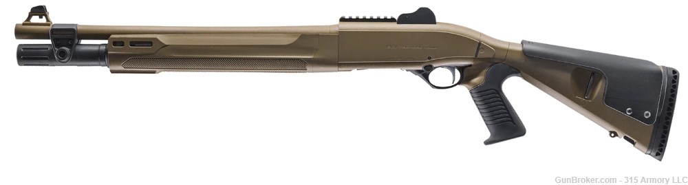 Beretta USA J131M2TP18F 1301 Mod 2 Tactical 12 Gauge 3" 7+1 18.50" FDE-img-1