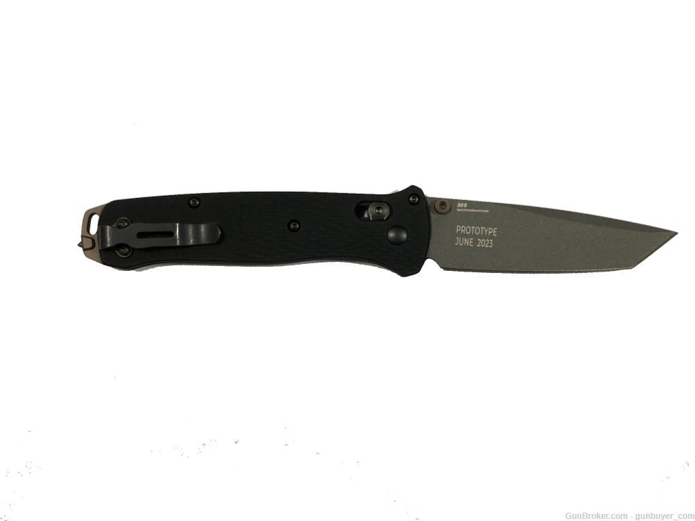 Benchmade Bailout Prototype Everyday Tactical Manual Open 537GY-03-img-2
