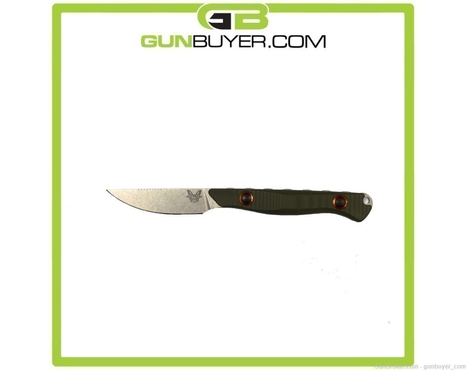 Benchmade Hunt Flyway Prototype Fixed Blade Hunting Knife 15700-01-img-0