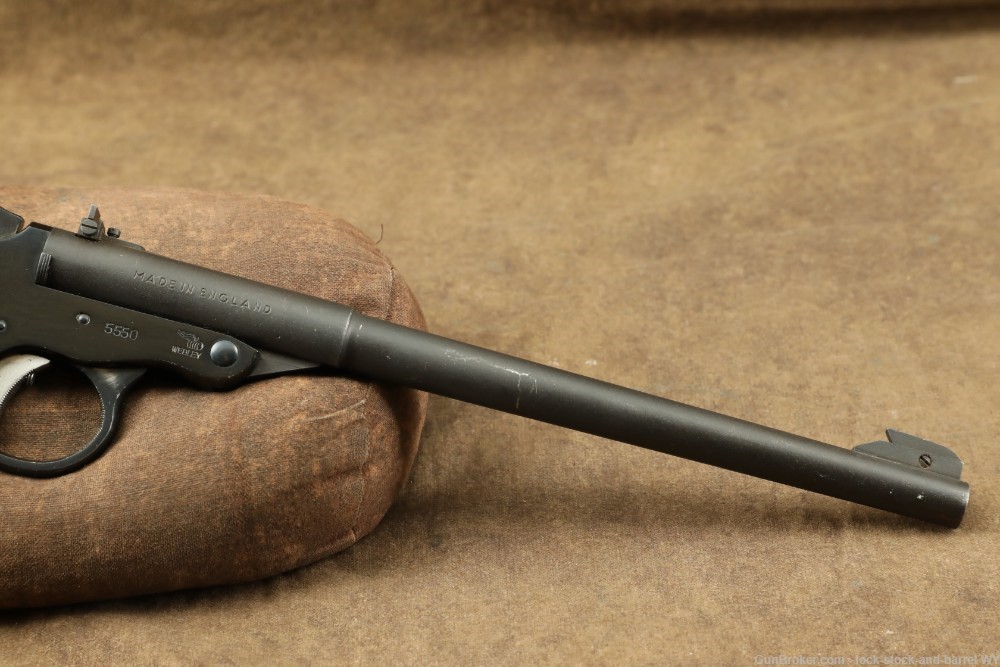 Webley & Scott MK III .22 LR Tip-Up Single Shot Target Pistol, C&R-img-3