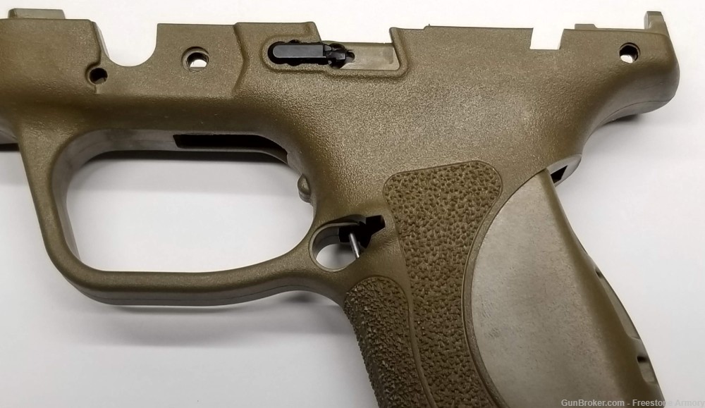 S&W M&P M2.0 Full Size FDE Stripped Frame Lower 9mm 4.25" 5" Dark Earth-img-3