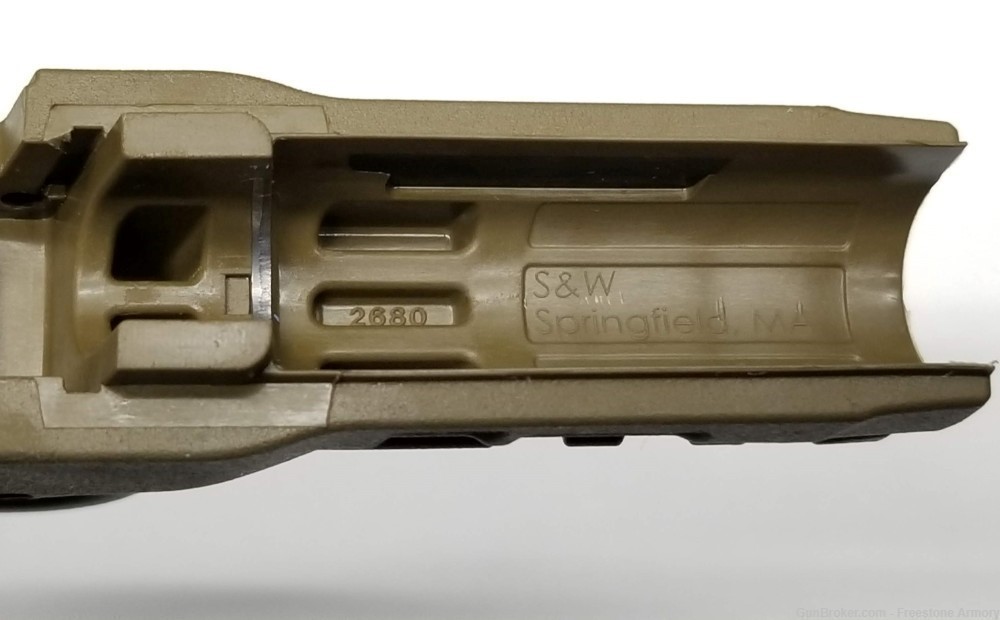 S&W M&P M2.0 Full Size FDE Stripped Frame Lower 9mm 4.25" 5" Dark Earth-img-6