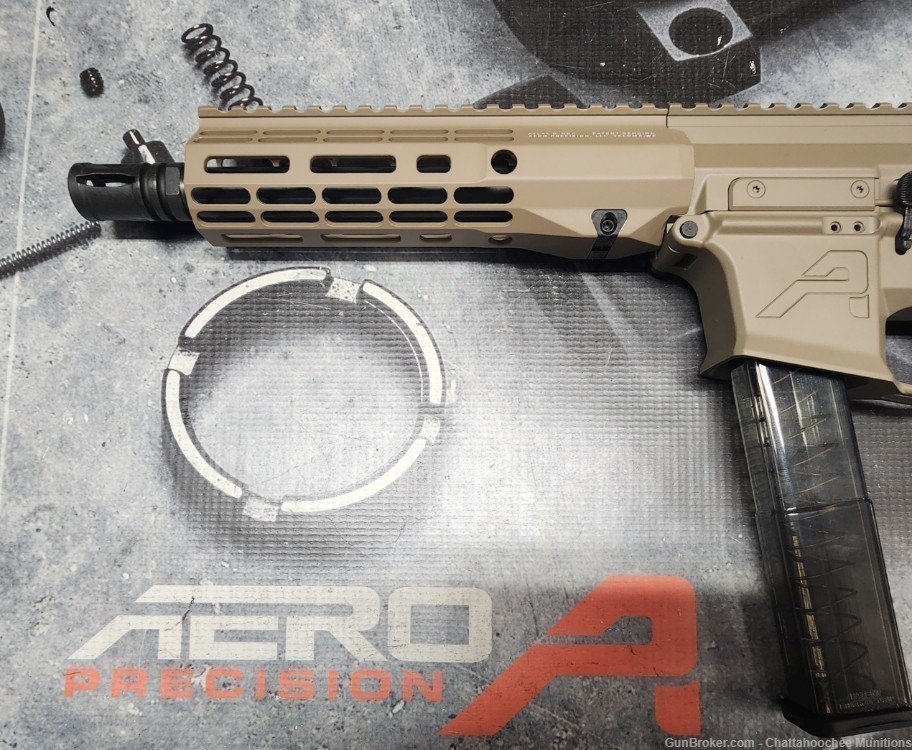 Aero Precision EPC 9mm 8.3" PCC Pistol FDE-img-7
