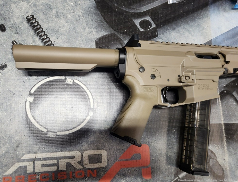 Aero Precision EPC 9mm 8.3" PCC Pistol FDE-img-1