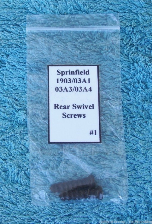 Springfield 1903, 03A1, 03A3, 03A4 Rear Swivel Screws  #1-img-0
