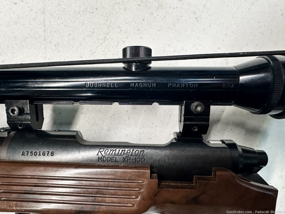 Remington XP-100 221 Fireball 10.5" Bolt Action Pistol with Scope-img-11