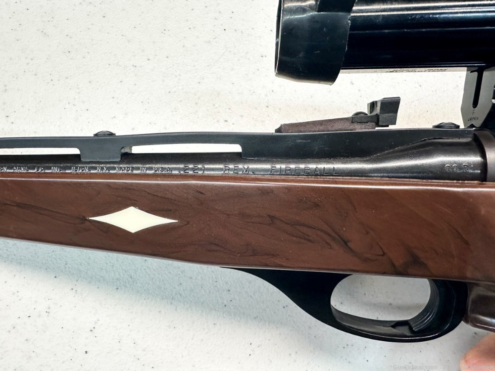 Remington XP-100 221 Fireball 10.5" Bolt Action Pistol with Scope-img-7