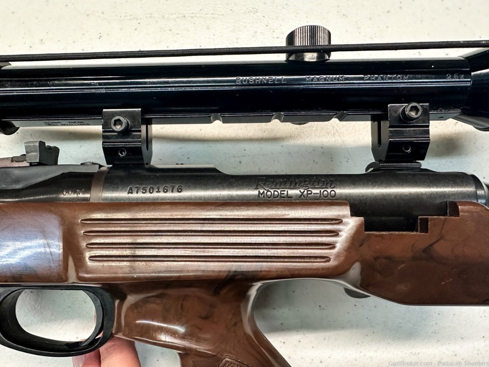 Remington XP-100 221 Fireball 10.5" Bolt Action Pistol with Scope-img-6
