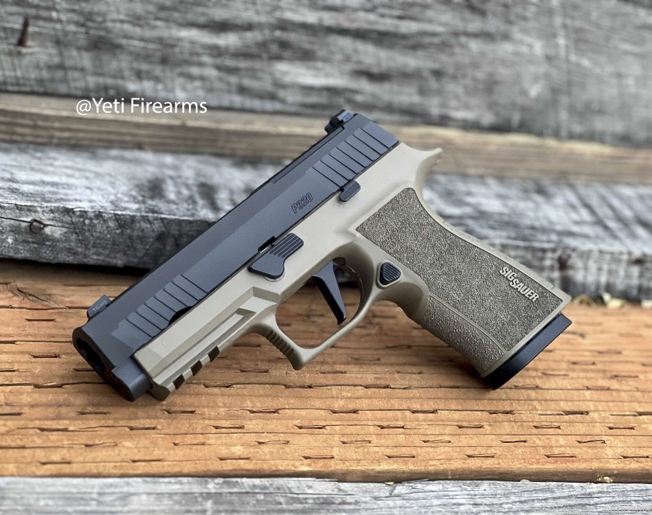 Sig Sauer P320 XTEN 10mm Compact Compensated Magpul FDE Cerakote -img-0