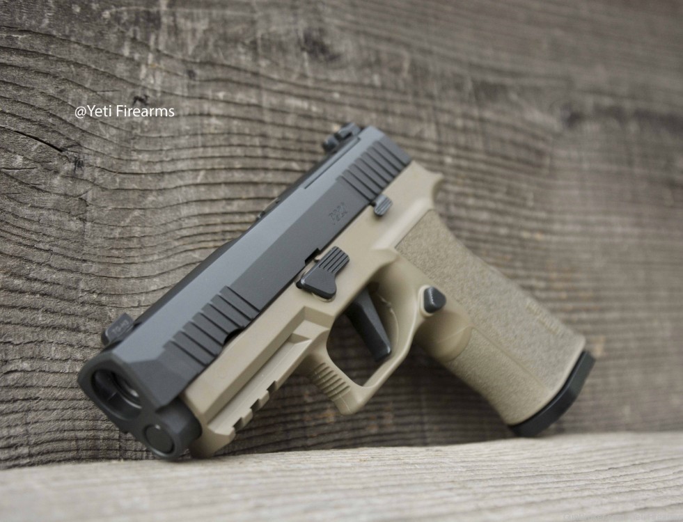 Sig Sauer P320 XTEN 10mm Compact Compensated Magpul FDE Cerakote -img-4