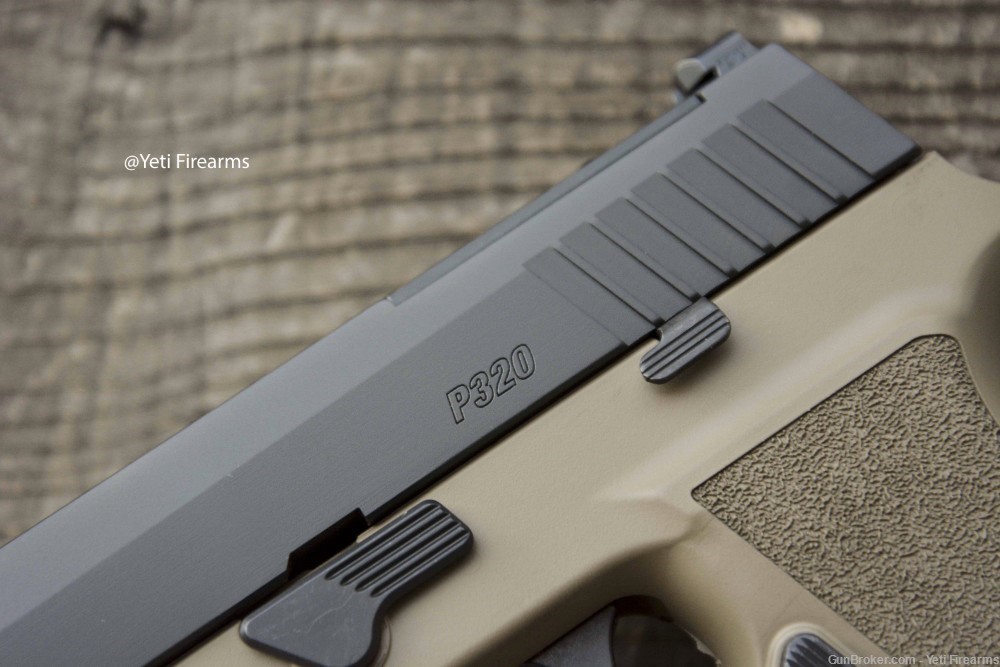 Sig Sauer P320 XTEN 10mm Compact Compensated Magpul FDE Cerakote -img-8