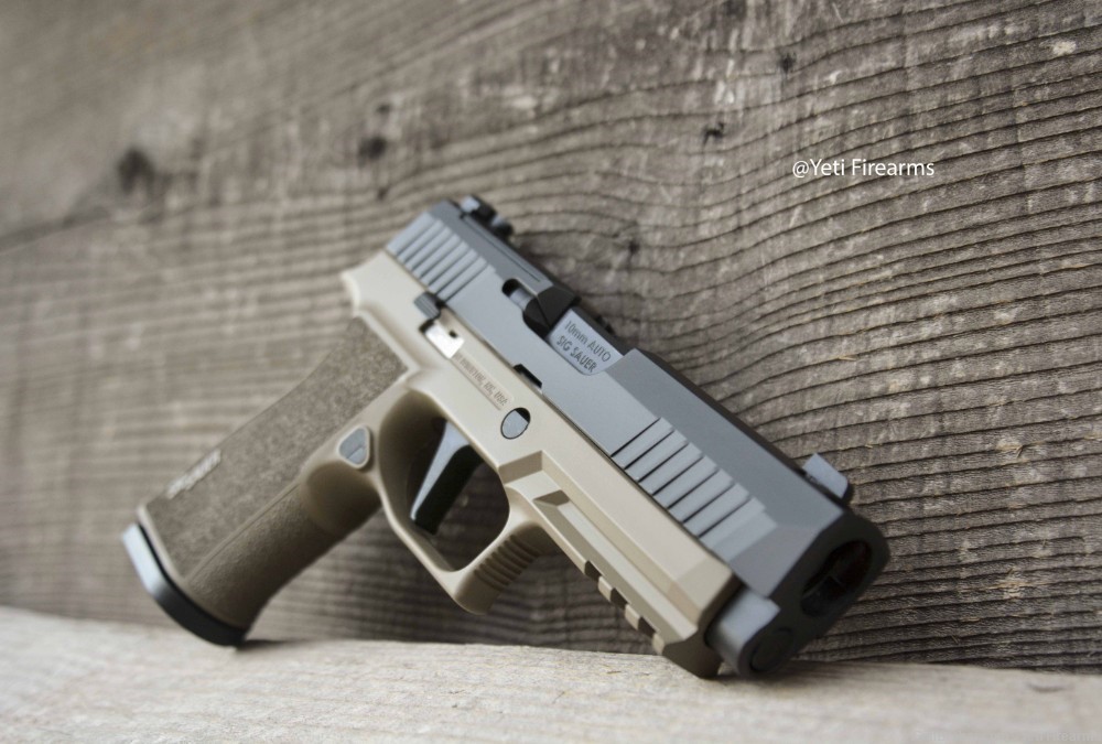 Sig Sauer P320 XTEN 10mm Compact Compensated Magpul FDE Cerakote -img-5