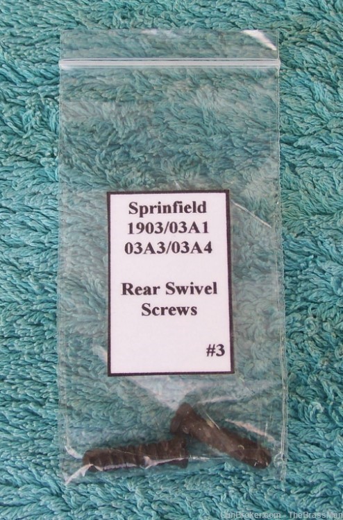 Springfield 1903, 03A1, 03A3, 03A4 Rear Swivel Screws  #3-img-0