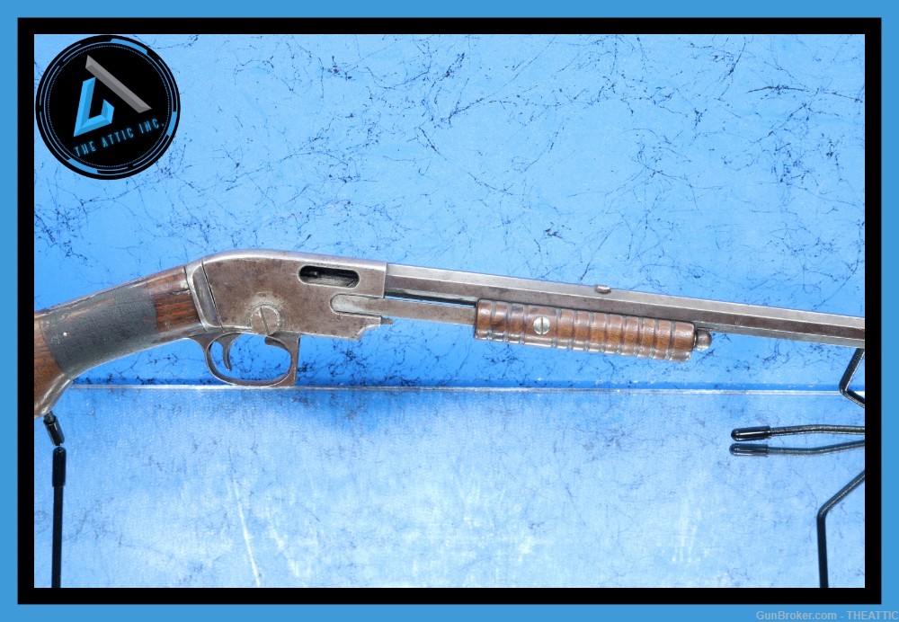 SAVAGE PUMP ACTION 22LR BEING SOLD AS A PARTS GUN ONLY-img-0