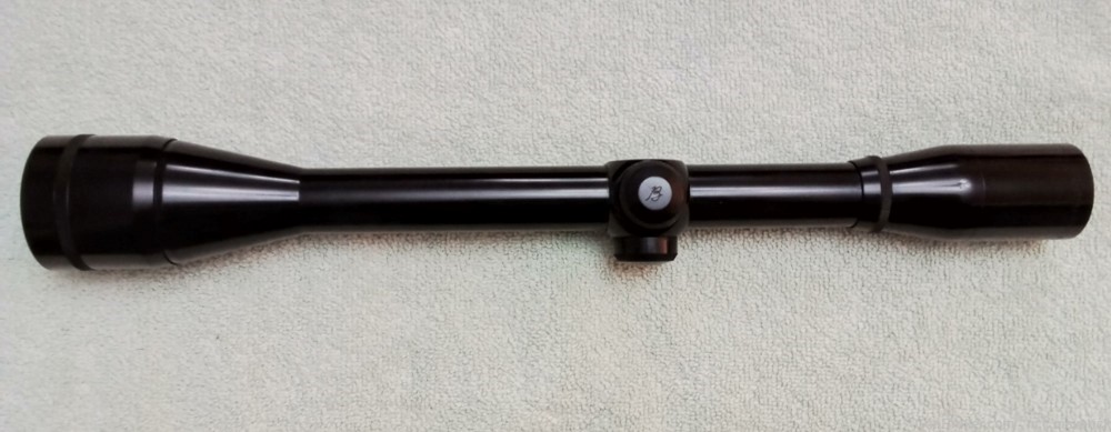 Vintage Gloss Burris 12x40 A/O Target Rifle Scope-img-2