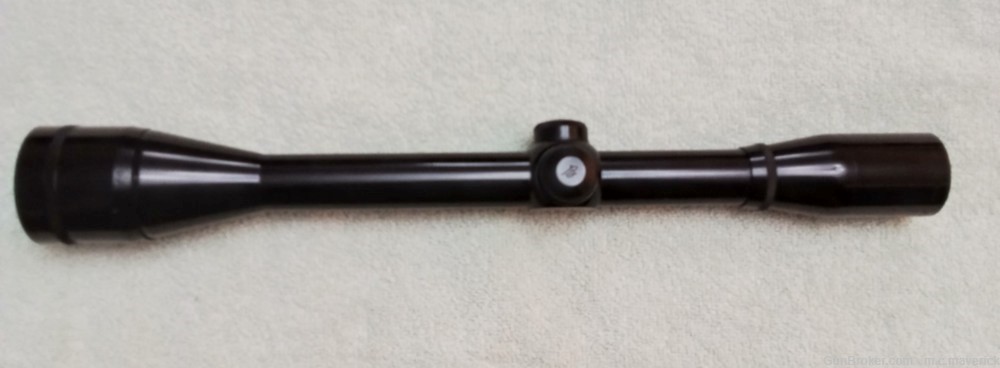 Vintage Gloss Burris 12x40 A/O Target Rifle Scope-img-1
