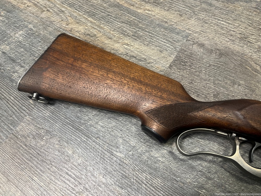 Savage model 99 .300 lever rifle, brass shell counter-img-1