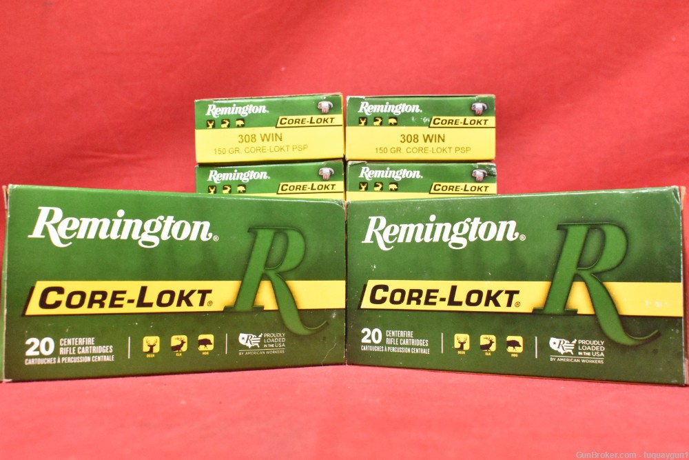Remington 308 Win Ammo 150 GR PSP Core-Lokt 27842 308-308-img-1