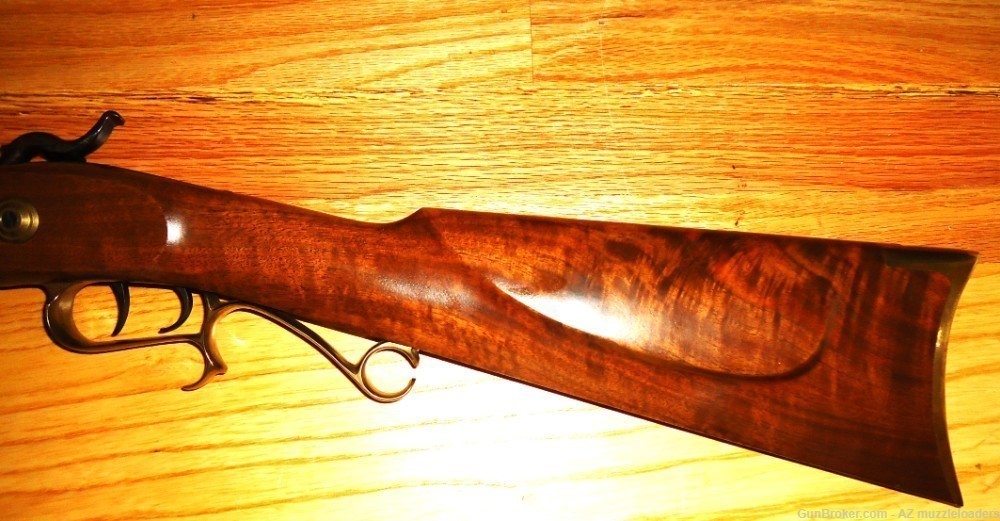 Thompson Center 50 Cal Hawken Percussion, New/Unfired, Figured Walnut Stock-img-11