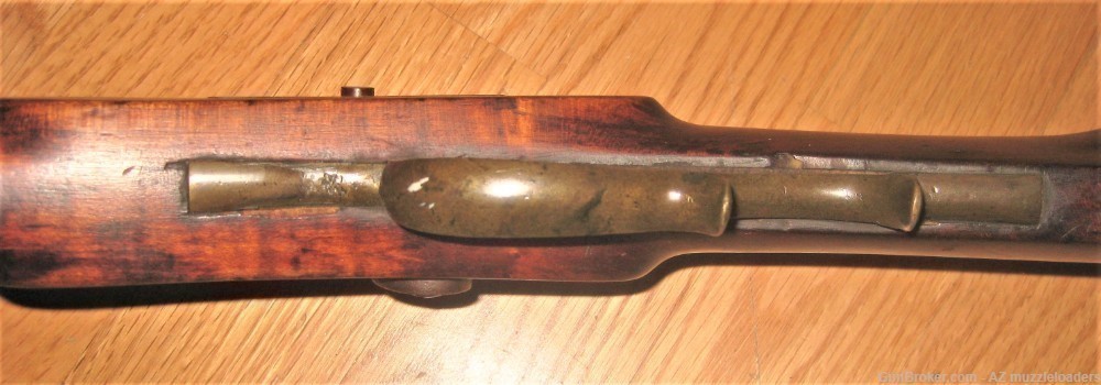 Antique Original Percussion Target Muzzleloader Rifle, Black Powder-img-9