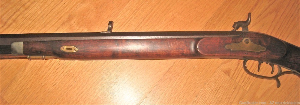 Antique Original Percussion Target Muzzleloader Rifle, Black Powder-img-5