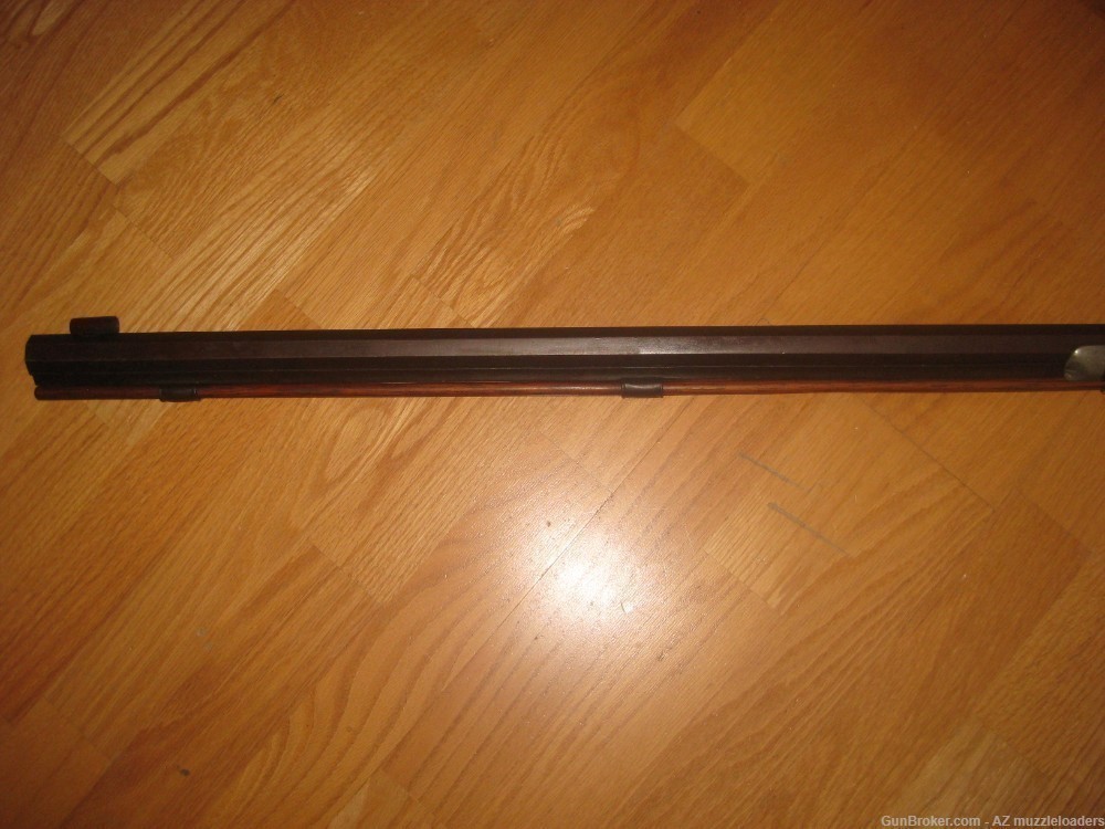Antique Original Percussion Target Muzzleloader Rifle, Black Powder-img-4