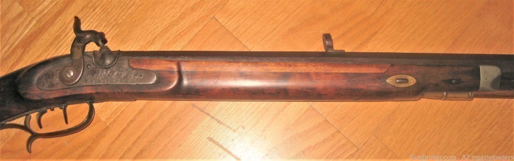 Antique Original Percussion Target Muzzleloader Rifle, Black Powder-img-2