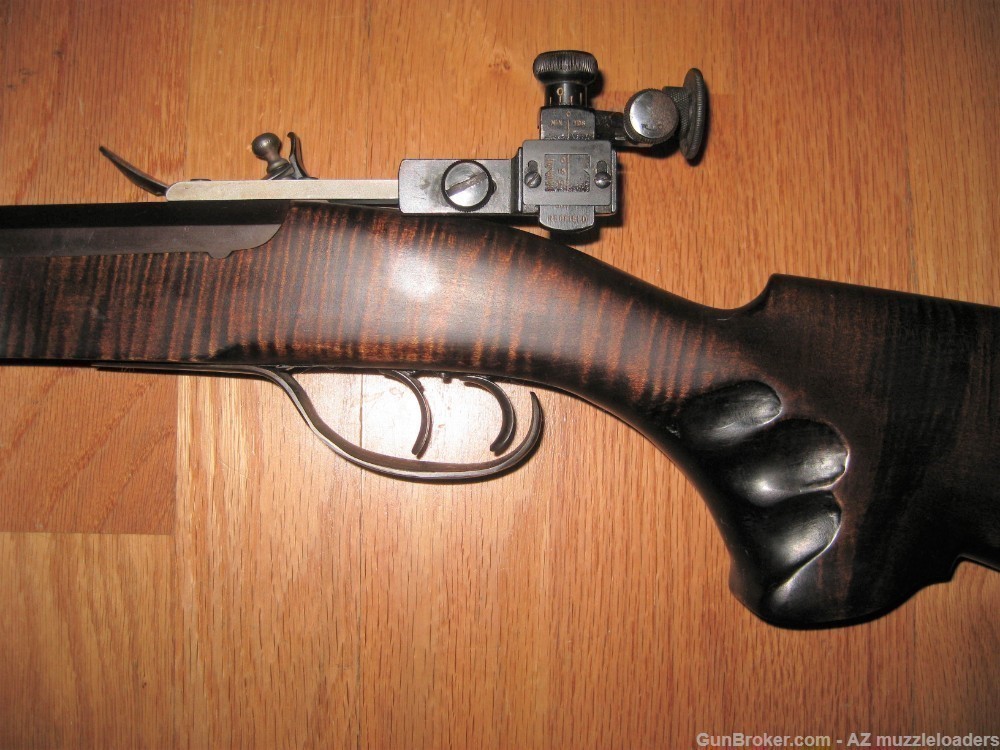 Precision Flintlock Target Rifle, J Ingram, Custom Muzzleloader-img-3
