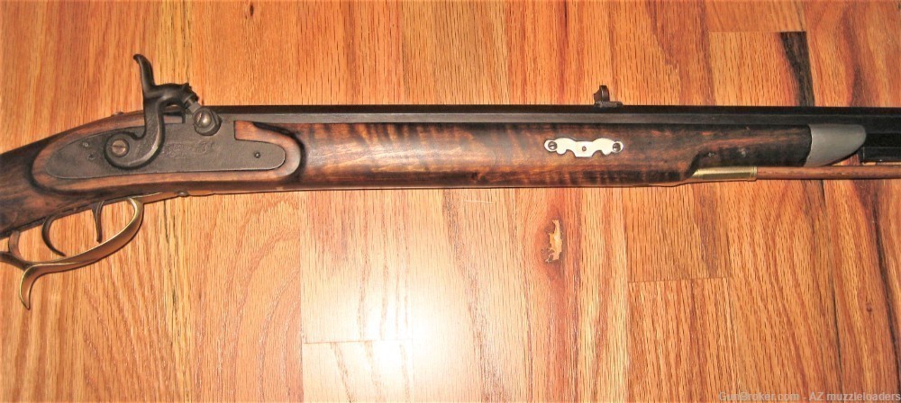 Vincent Style 50 Cal Muzzleloader Rifle, Green Mountain, Davis Lock/Trigger-img-2