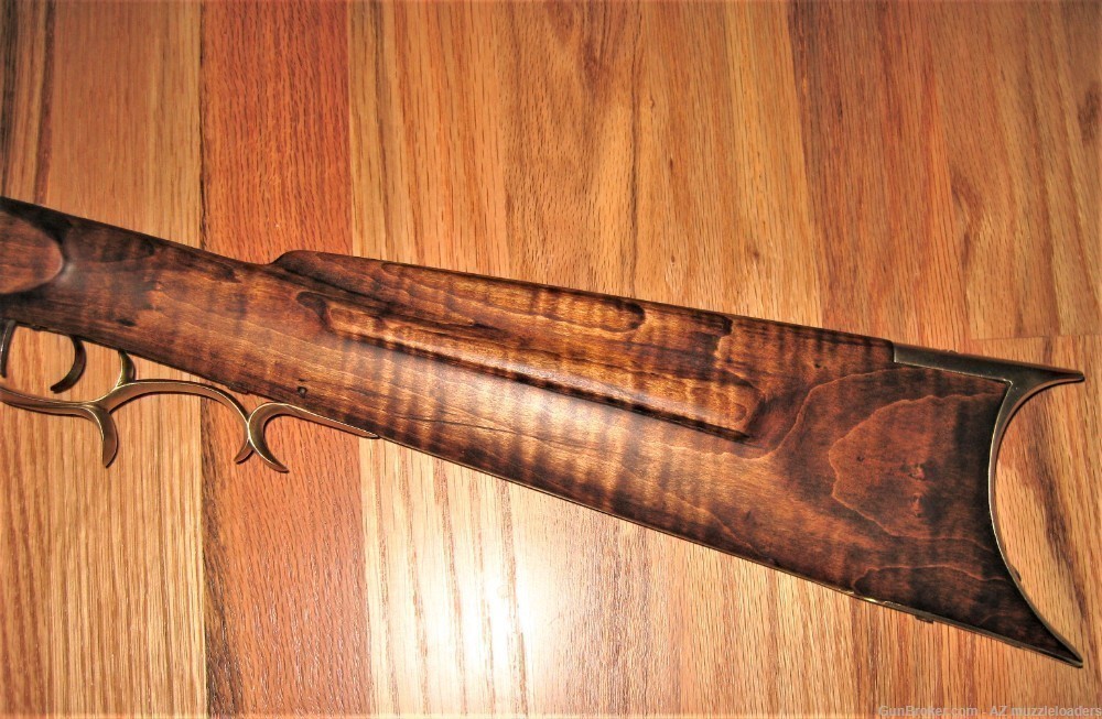Vincent Style 50 Cal Muzzleloader Rifle, Green Mountain, Davis Lock/Trigger-img-9