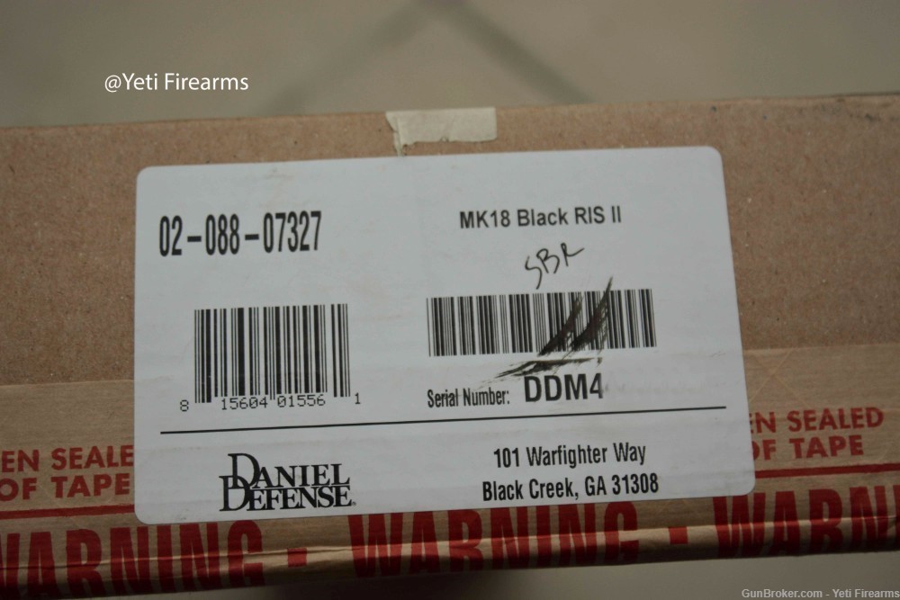 Daniel Defense MK18 SBR 5.56mm Black No CC Fee NFA DD 10.3 -img-7