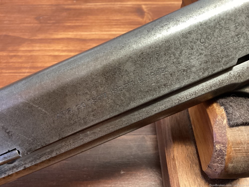 1909 Colt 1902 Military .38 ACP 6” Original Grips and Finish Good Bore-img-10