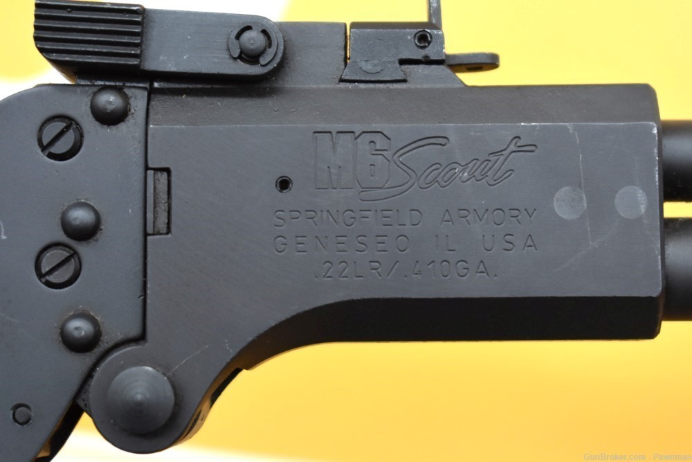 Springfield Armory M6 Scout in 22 LR/410 Parkerized-img-6